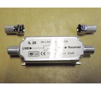 Sat Amplificatore Antenna 20dB + 2x Spina 18158