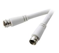 SAT CAVO 1X SPINA A F 3.00 M 90 DB BIANCO