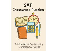 SAT Crossword Puzzles: Word search with easy to read print about common SAT words