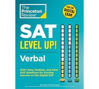 The Princeton Review SAT Level Up Verbal (Tascabile) College Test Preparation