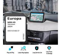 Sat Nav MIB-HS Aggiornamento Europa Mappa del Regno Unito 2024 per Audi MIB-HS A345 S345 RS345 Q25 SQ25 RSQ25 Auto 16GB Scheda SD 8W 0919866 Navigazione CP