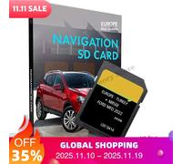 Sat Nav per Ford MFD 2022 Navigatori Software di aggiornamento della scheda SD Mappa della scheda Navi Europa