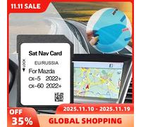 Sat Nav per Mazda CX-5 CX-60 2022+ Scheda SD di navigazione 32GB Europa Russia Versione mappa Scheda Navi Aggiornamento software