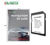 Sat Nav per Mazda CX-5 CX-9 CX-30 CX-50 Scheda SD di navigazione USA CAN MEX GPS 2023 Versione mappa Aggiornamento scheda di memoria Navi Software