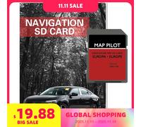 Sat Navi Aggiornamento Mappa UE 2023 per Mercedes Classe A/B/C/E/CLA/CLS/GLA/GLK Veicolo Scheda SD da 8 GB Becker NTG4.5 Sistema software