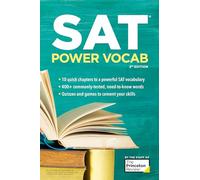 The Princeton Review SAT Power Vocab, 3rd Edition (Tascabile)