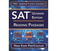 Prepvantage Patrick R Kennedy SAT Reading Passages (Tascabile)