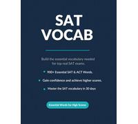 SAT VOCAB: Perfect for prepping for SAT, ACT