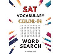 SAT Vocabulary Color-In Word Search: The Fun Way to Boost Test Scores