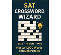 SAT Word Wizard: Master 1,000 Words Through Puzzles | Easy Medium Hard