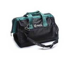 SATA Borsa portautensili portatile ST95181 con struttura impermeabile e tasche interne ed esterne multiple per riporre e organizzare gli strumenti