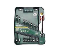 Assortimento 12 chiavi a ripresa rapida e cricchetto SATA ST09066-02