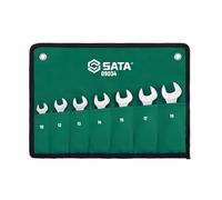 SATA Set di 7 chiavi a cricchetto metriche e lucidate, ST09034