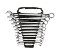 SATA ST09021SJ - Set di chiavi combinate SAE, lucidate, 1/4" - 7/8", con rack