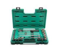 SATA ST09060-6SJ - Set di chiavi a bussola a 6 punti, 24 pezzi