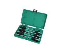 ST09309SJ Sata Cassetta cacciaviti bimateriale soft grip 6 pz