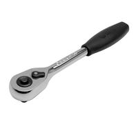 SATA ST13972ST - Cricchetto a sgancio rapido, 60 denti, con testa a goccia e corpo in acciaio al cromo vanadio