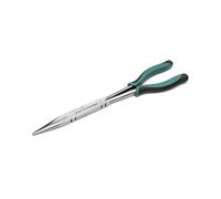 SATA ST70711 - Pinze a doppia X con ganasce dritte a becco lungo e maniglie antiscivolo, per una maggiore portata in spazi ristretti
