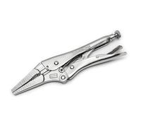 SATA ST71302ST - Pinza a becco lungo con corpo in acciaio nichelato e profilo stretto per adattarsi in aree ristrette