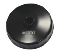 SATA ST97406 - Chiave per filtro olio, 90 mm, colore: Verde