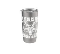 Satan is my sugar daddy - Diavolo e inferno Bicchiere termico in acciaio inox doppia parete