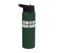 Satan is my sugar daddy - Diavolo e inferno Stainless Steel Insulated Water Bottle
