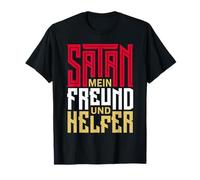 Satan Satanist e Antichrist Design per Team Satan Maglietta