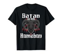 Satana è il mio Homeboy - Satanismo Satanico Baphomet Maglietta