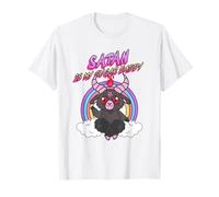 Satana è Il Mio Sugar Daddy (Divertente Carino Diavolo Grafica) Maglietta