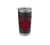 Satana mi ama Ave Satana Diavolo 666 Dicendo Bicchiere termico in acciaio inox doppia parete