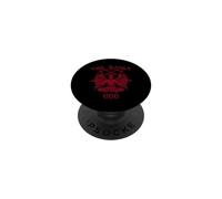 Satana mi ama Ave Satana Diavolo 666 Dicendo PopSockets PopGrip Adesivo