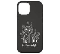 Satana Occulto Burning Church Empio Anticristo Halloween Custodia per iPhone 12 mini
