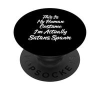 Satana Spawn Costume Divertente Halloween Devil Costume Satana PopSockets PopGrip Adesivo