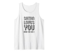 Satana Ti AMA e Anche io Canotta