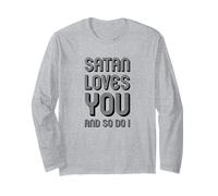 Satana Ti AMA e Anche io Maglia a Manica