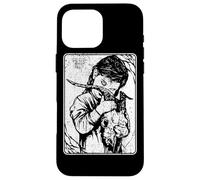 Satanic Occult Dark Art Evil 666 Antichrist Goth Custodia per iPhone 16 Pro Max