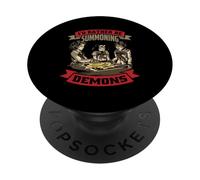 Satanismo Preferirei Evocare Demoni Satanici PopSockets PopGrip Adesivo