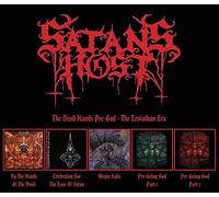 SATAN'S HOST - DEVIL HANDS PRE-GOD - THE LEVIATHAN ERA - 5CD - F72z