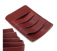 SATC 10 pezzi tessuto P180 nastri abrasivi 75 x 533 mm nastro abrasivo leviga...