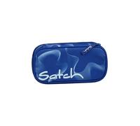 satch Astuccio Rigido Extra large in ivisorio Scomparto con cerniera Portapenne Triangolo Finestra per l'orario Vibrant Blue - Blu
