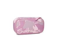 satch Astuccio Rigido Extra large in ivisorio Scomparto con cerniera Portapenne Triangolo Finestra per l'orario Heartbreaker - Rosa