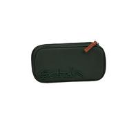 satch Astuccio Rigido Extra large in ivisorio Scomparto con cerniera Portapenne Triangolo Finestra per l'orario Nordic Forest Green - Verde scuro