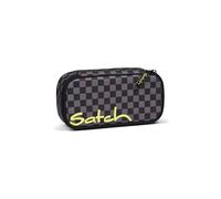 satch Astuccio Rigido Extra large incl. divisorio Scomparto con cerniera Portapenne Triangolo Finestra per l'orario Dark Skate - Nero