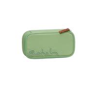 satch Astuccio Rigido Extra large incl. divisorio Scomparto con cerniera Portapenne Triangolo Finestra per l'orario Nordic Jade Green - Verde chiaro