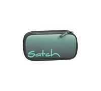 satch Astuccio Rigido Extra large incl. divisorio Scomparto con cerniera Portapenne Triangolo Finestra per l'orario Gradient Mint - Antracite