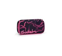 Satch Astuccio Rigido Extra large incl. divisorio Scomparto con cerniera Portapenne Triangolo Finestra per l'orario Pink - Pink
