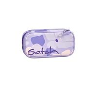 satch Astuccio Rigido Extra large incl. divisorio Scomparto con cerniera Portapenne Triangolo Finestra per l'orario Lilac Blossom - Lilla