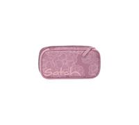 satch Astuccio Rigido Extra large in ivisorio Scomparto con cerniera Portapenne Triangolo Finestra per l'orario Magnolia Dream - Rosa