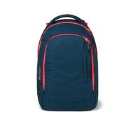 Satch, ,Bags ,unisex ,Blu ,ONE SIZE Zaino scolastico ergonomico blu con elementi riflettenti