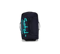 satch quest Travel Bag confortevole, resistente, con maniglie per il trasporto e rotelle Jet Mint - Blu scuro